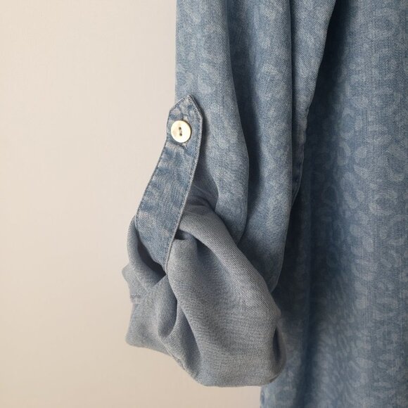 Soft Surroundings Topnotch Cheetah Print Tunic Size M - Picture 5 of 8